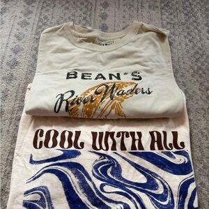 Kids Cream Graphic T-Shirt